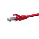 Kabel krosowy UTP CAT5e 20m czerwony - CCA