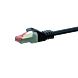 Kabel krosowy CAT6 S/FTP (PIMF) 3m czarny 