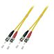 Kabel światłowodowy dupleksowy OS2 ST-ST 20m