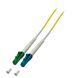 Kabel światłowodowy OS2 simplex LC/APC-LC 1m