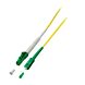 Kabel światłowodowy OS2 simplex LC/APC-SC/APC 15m