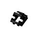 Czarny adapter Keystone