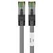 Kabel krosowy Cat8 S/FTP (PIMF) 2m szary