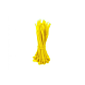 Opaski zaciskowe 200mm żółte - 100 szt.
