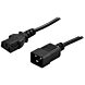 Kabel zasilający C13 do C20 1,80m czarny