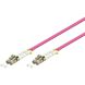 Kabel światłowodowy LC-LC OM4 0,50m