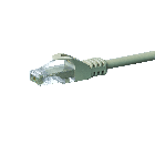 Kabel krosowy UTP CAT5e 0,50 m szary - 100% miedź