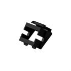 Czarny adapter Keystone