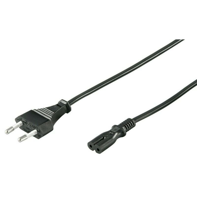 Kabel zasilający wtyczka euro do C7 5m czarny