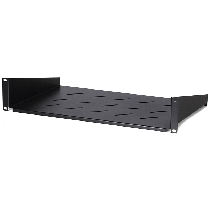 Półka 2U do szafek ściennych o głębokości 450 mm - głębokość 300 mm (maks. 15 kg)