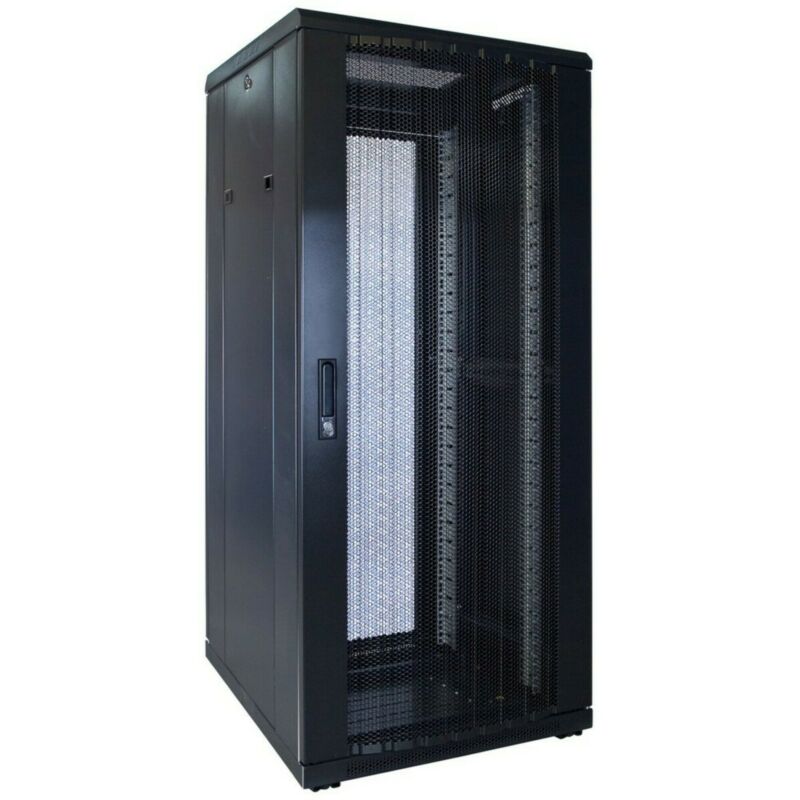 Szafa serwerowa 27U z drzwiami perforowanymi 600x600x1400mm (szer. x gł. x wys.)