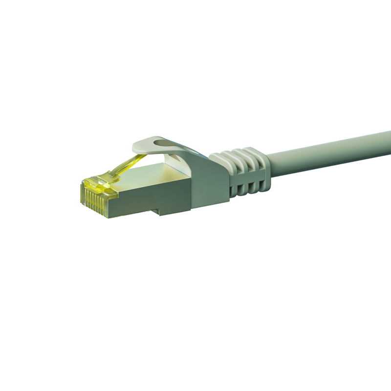 Kabel krosowy Cat7 S/FTP (PIMF) 50m szary