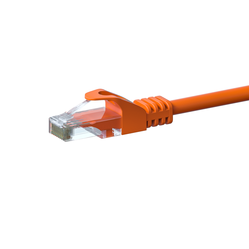 Kabel krosowy UTP CAT6 10m pomarańczowy - CCA