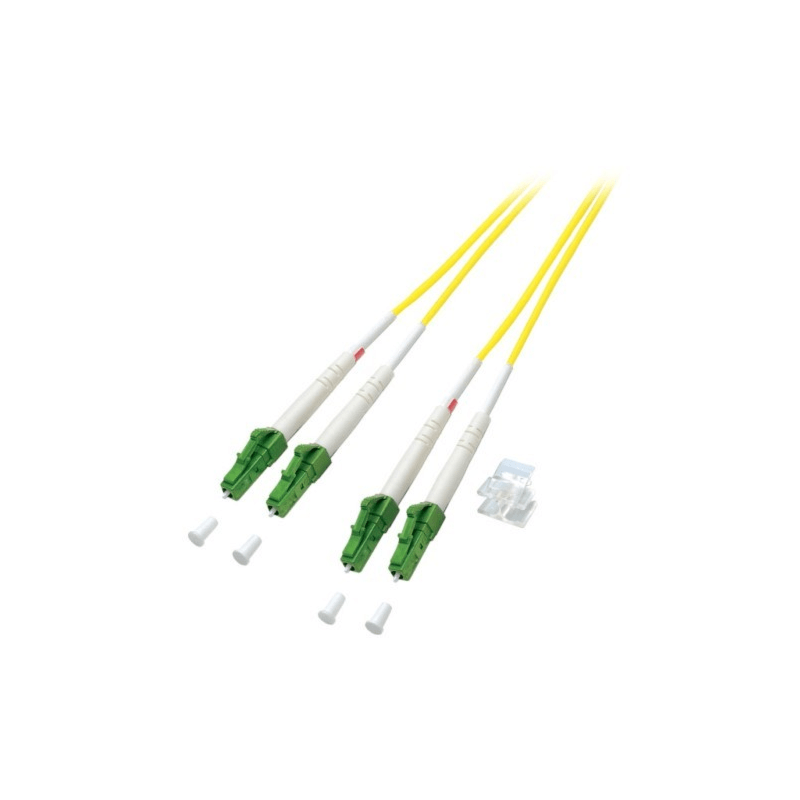 Kabel światłowodowy dupleksowy OS2 LC/APC-LC/APC 7,50m
