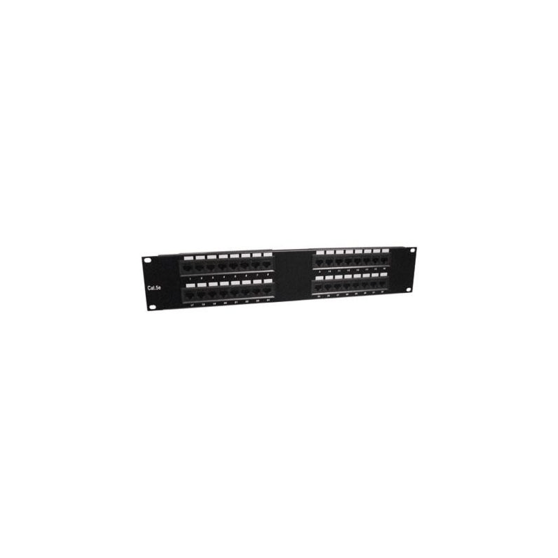 19-calowy panel krosowy UTP 2U 32xRJ45 Cat 5e