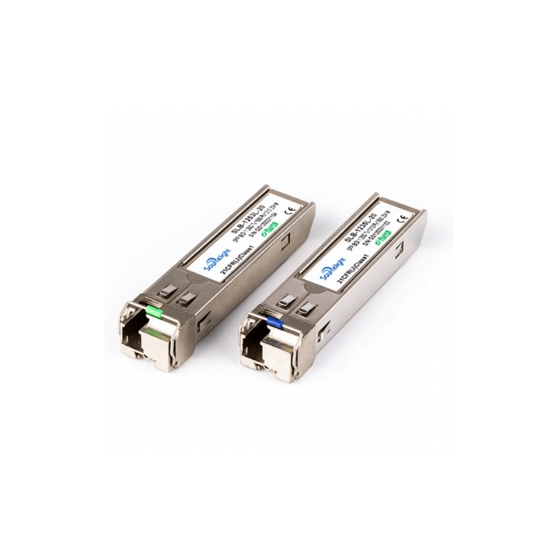 Moduł LC SFP (mini-GBIC) jednomodowy TX1310/RX1490nm 20 km