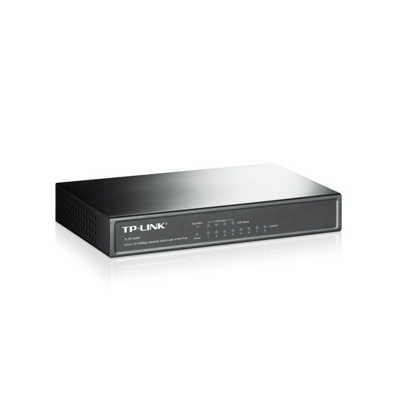 Przełącznik PoE 8-portowy SF1008P firmy TP-Link niezarządzany