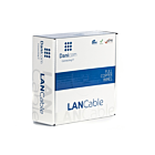 DANICOM CAT6A S/FTP 50m kabel na rolce elastyczny - PVC (Fca)