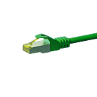 Kabel krosowy Cat7 S/FTP (PIMF) 1m zielony