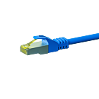 Kabel krosowy Cat7 S/FTP (PIMF) 0,25 m niebieski