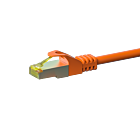 Kabel krosowy Cat7 S/FTP (PIMF) 0,25 m pomarańczowy