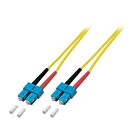 Kabel światłowodowy dupleksowy OS2 SC-SC 15m