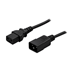 Kabel zasilający C19 do C20 1,80m czarny