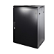Szafka ścienna 18U z drzwiami metalowymi 600x600x900mm (szer. x gł. x wys.)