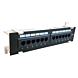 Panel krosowy ścienny CAT5e UTP - 12 portów