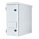 Szafa ścienna zewnętrzna 6U do montażu pionowego IP55 - 600x280x600mm (szer. x gł. x wys.)