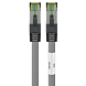 Kabel krosowy Cat8 S/FTP (PIMF) 0,25 m szary