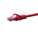 Kabel krosowy UTP CAT6 20m czerwony - 100% miedź