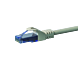 Kabel krosowy UTP CAT6a 0,15m szary - 100% miedź