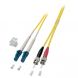 Kabel światłowodowy dupleksowy OS2 LC-ST 0,50m