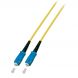 Kabel światłowodowy OS2 simplex SC-SC 1m