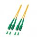 Kabel światłowodowy dupleksowy OS2 SC/APC-SC/APC 0,50m