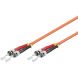 Kabel światłowodowy ST-ST OM2 1m