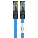 Kabel krosowy Cat8 S/FTP (PIMF) 0,50 m niebieski