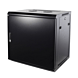 Szafka ścienna 9U z drzwiami metalowymi 600x600x500mm (szer. x gł. x wys.)