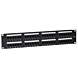 Panel krosowy CAT6 UTP - 48 portów