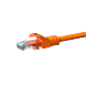 Kabel krosowy UTP CAT5e 5m pomarańczowy - CCA