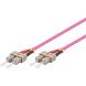 Kabel światłowodowy SC-SC OM4 2m