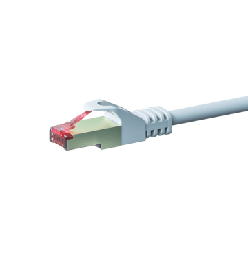 Kabel krosowy CAT6 S/FTP (PIMF) 5m biały 