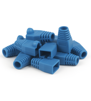 Dźwigar kablowy DANICOM RJ45 niebieski - 10 sztuk