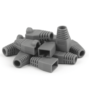DANICOM Dźwigar kablowy RJ45 szary - 10 sztuk