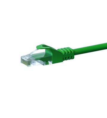 Kabel krosowy UTP CAT5e 2m zielony - 100% miedź