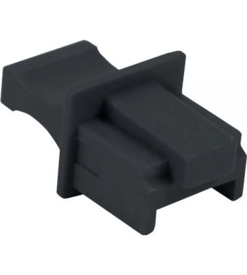 Zaślepki portów RJ45, zestaw 10 szt., czarne