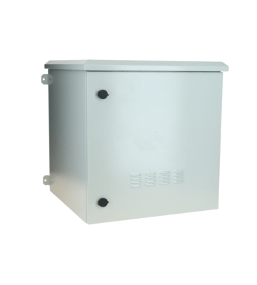 Szafka ścienna zewnętrzna 12U IP55 - 600x600x635mm (szer. x gł. x wys.)