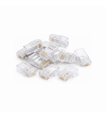 Złącze DANICOM UTP CAT6 RJ45 - do żyły giętkiej - 10 szt.