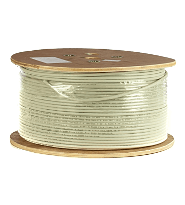 Kabel DANICOM CAT6A 100% miedź S/FTP 500m na rolce sztywny - LSZH (Cca)
